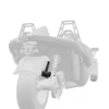 Model of a three-wheeled vehicle