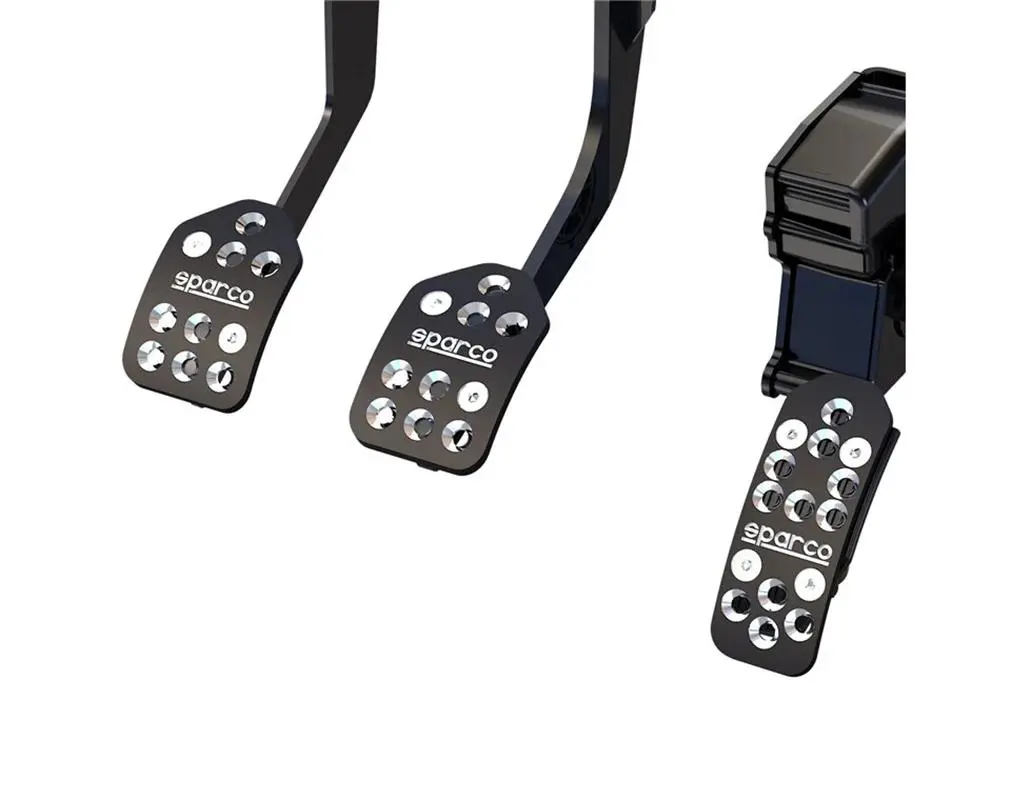 A set of black pedals