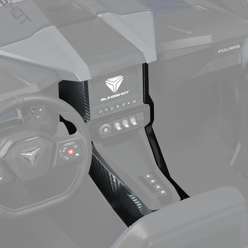 The interiors of a Slingshot