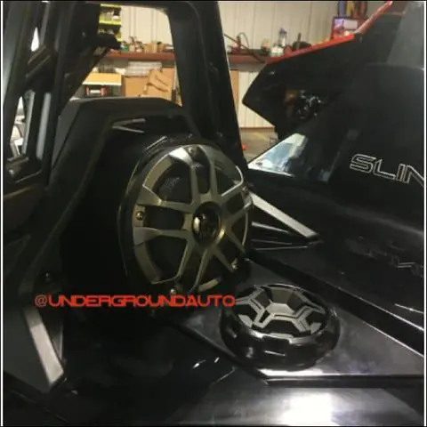Speaker covers for a vehicle