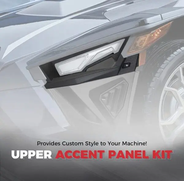 An upper accent panel kit
