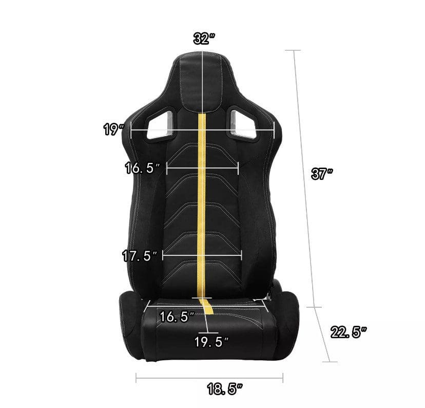 Slingshot Racing Bucket Seats leather with suede – Slingshot Accessories