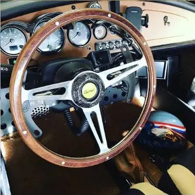 Steering Ring handmade carbon fiber