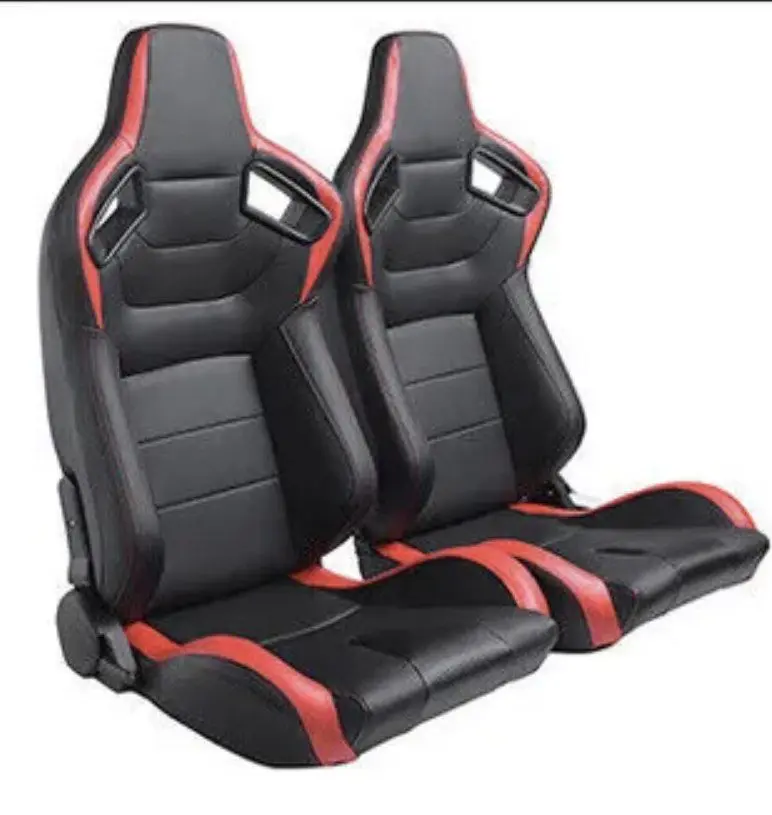 Sport Seats Black with Red Accents