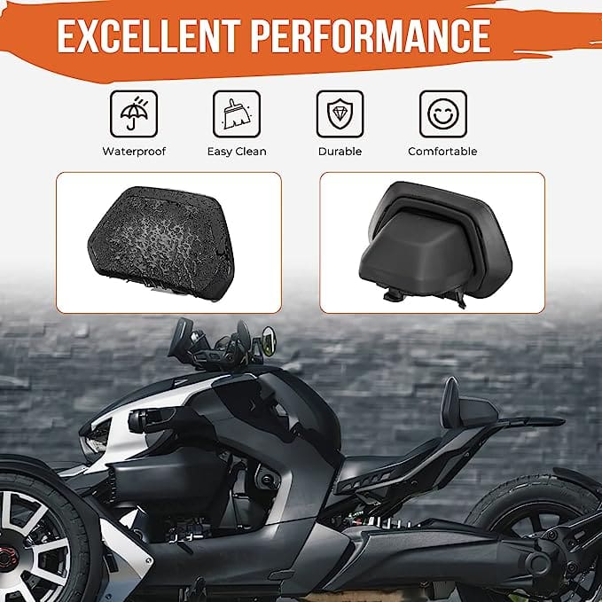 1Up Driver Rugleuning voor Can-Am Ryker, SAUTVS Sport Driver Rugsteun Kit voor Can Am Ryker 600 900 & Ryker Rally 2019-2022 Accessoires (1 STKS, Vervangen #219400960