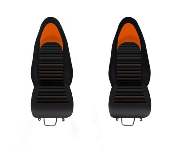Vanderhall F1-Supreme Series Premium Leather Stripe Pattern Seat Covers