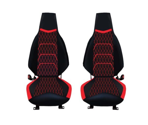 Slingshot F1-Supreme Series Premium Leather Diamond Pattern Seat Covers