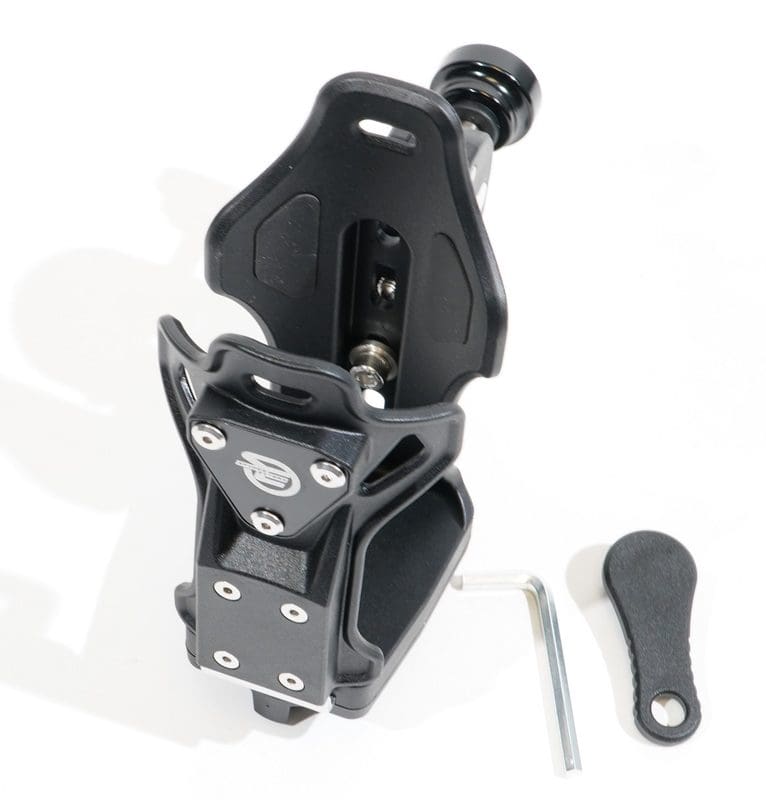 SPYDER EXTRAS MOUNTING BRACKET WITH LARGE CLIP-ON CUP HOLDER FOR F3 ...