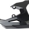 61B+ngvYtHL._AC_SL1500_ Close-up of a sleek carbon fiber motorcycle part with aerodynamic design.